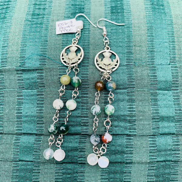 Scottish Thistle Earrings