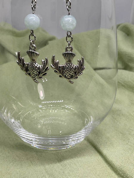 Scottish Thistle Earrings