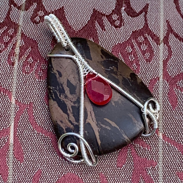 Portoro Marble Pendant
