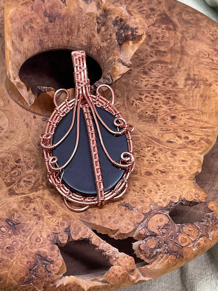 Owl Cameo Pendant