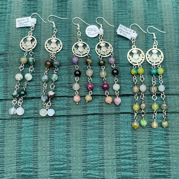 Scottish Thistle Earrings