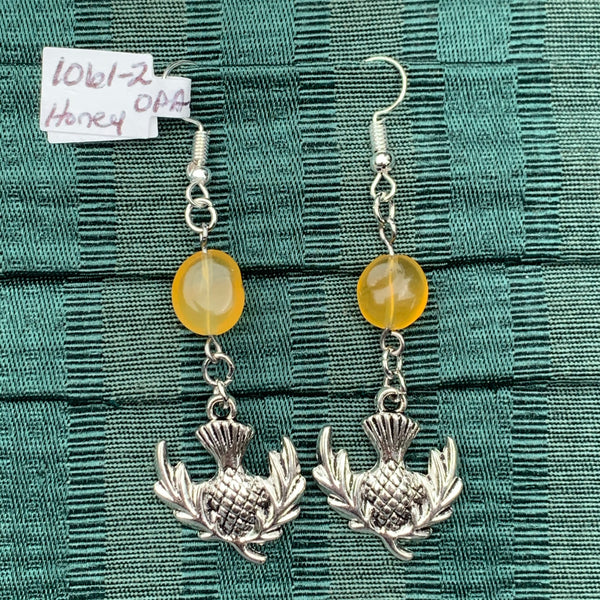 Scottish Thistle Earrings