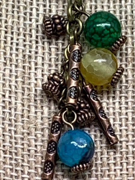 Large Dragon Earrings, Asymmetrical