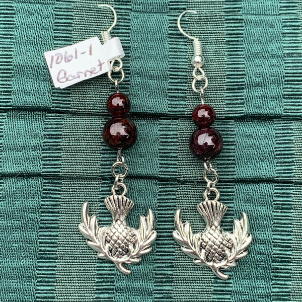 Scottish Thistle Earrings