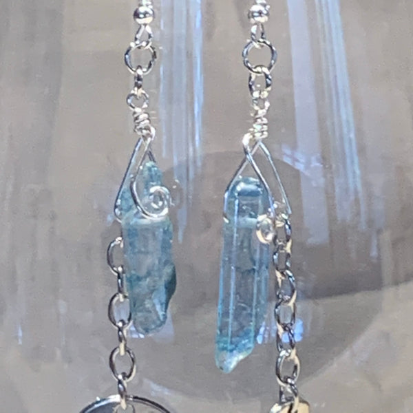 Never Never Give Up Asymmetrical Earrings