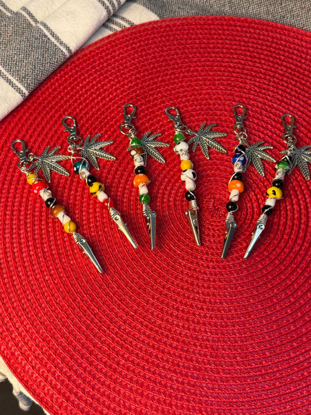 Forest Moon Mushroom Clip Necklace