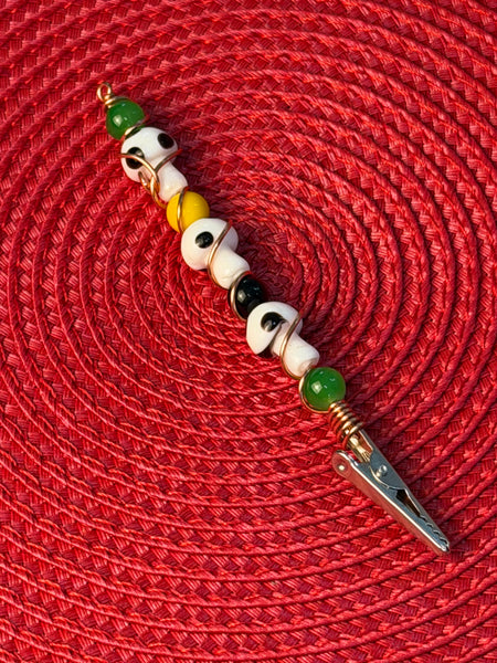 Mystic Grove Mushroom Clip Necklace