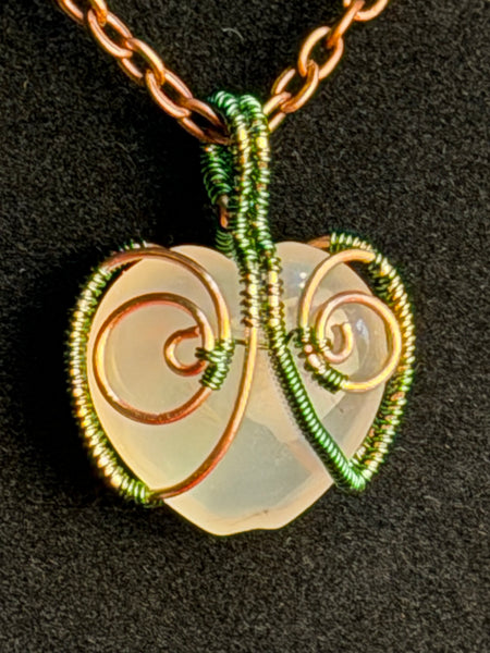 Crystal Heart Whisper Necklace