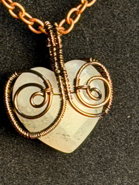 Crystal Heart Whisper Necklace