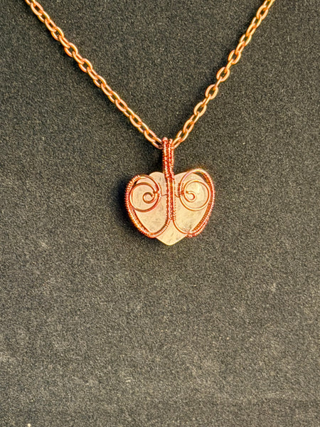 Crystal Heart Whisper Necklace