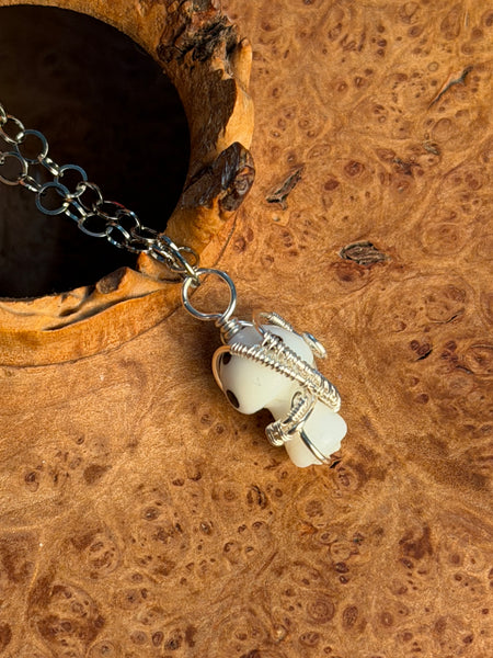 Moonlit Grove Mushroom Necklace