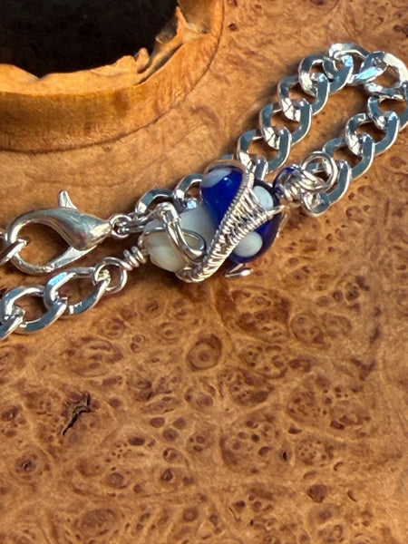 Moonlit Grove Mushroom Bracelet
