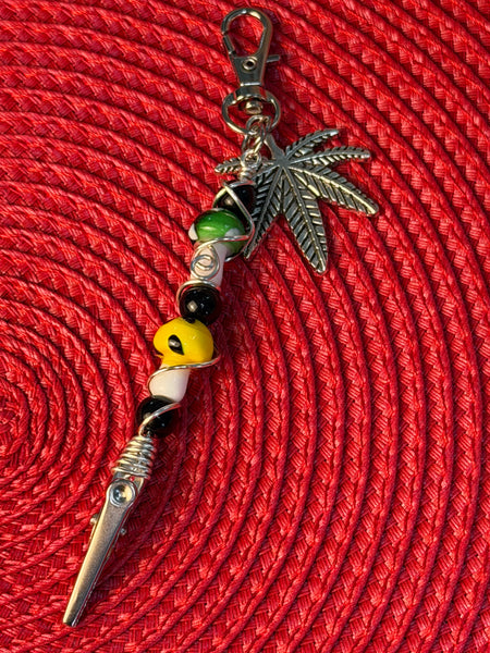 Forest Moon Mushroom Clip Necklace