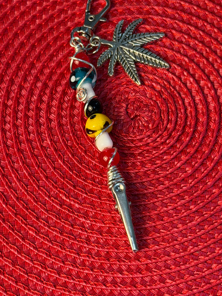 Forest Moon Mushroom Clip Necklace