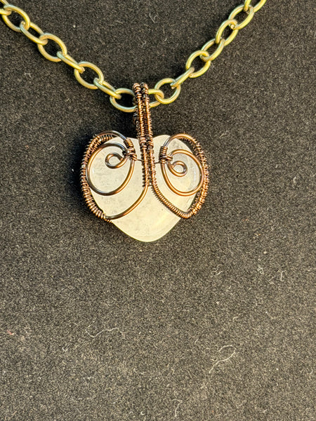 Crystal Heart Whisper Necklace