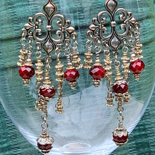 Crystal Chandelier Earrings