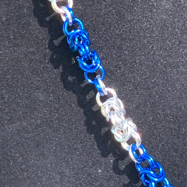 Chainmaille Celtic Cross Necklace
