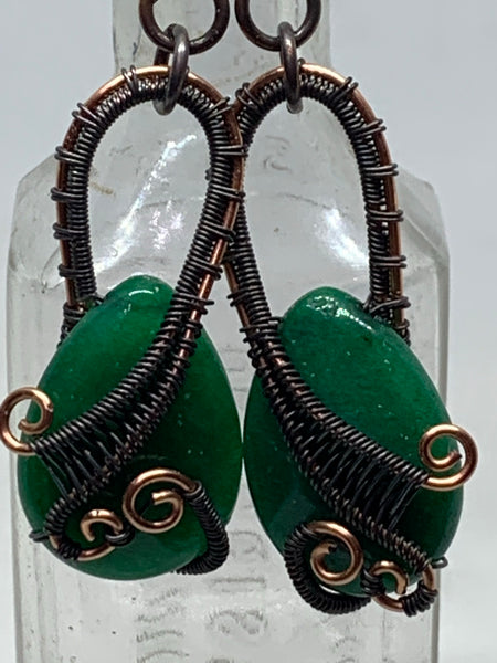 Mtn. Jade Teardrop Earrings