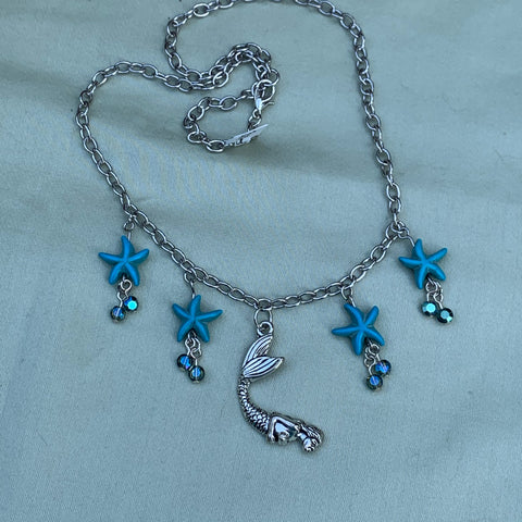 Mermaid Starfish Necklace