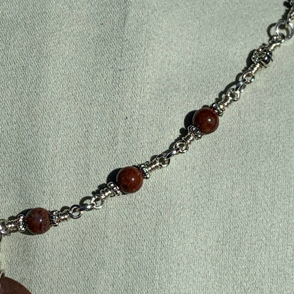 Red Picture Jasper Necklace