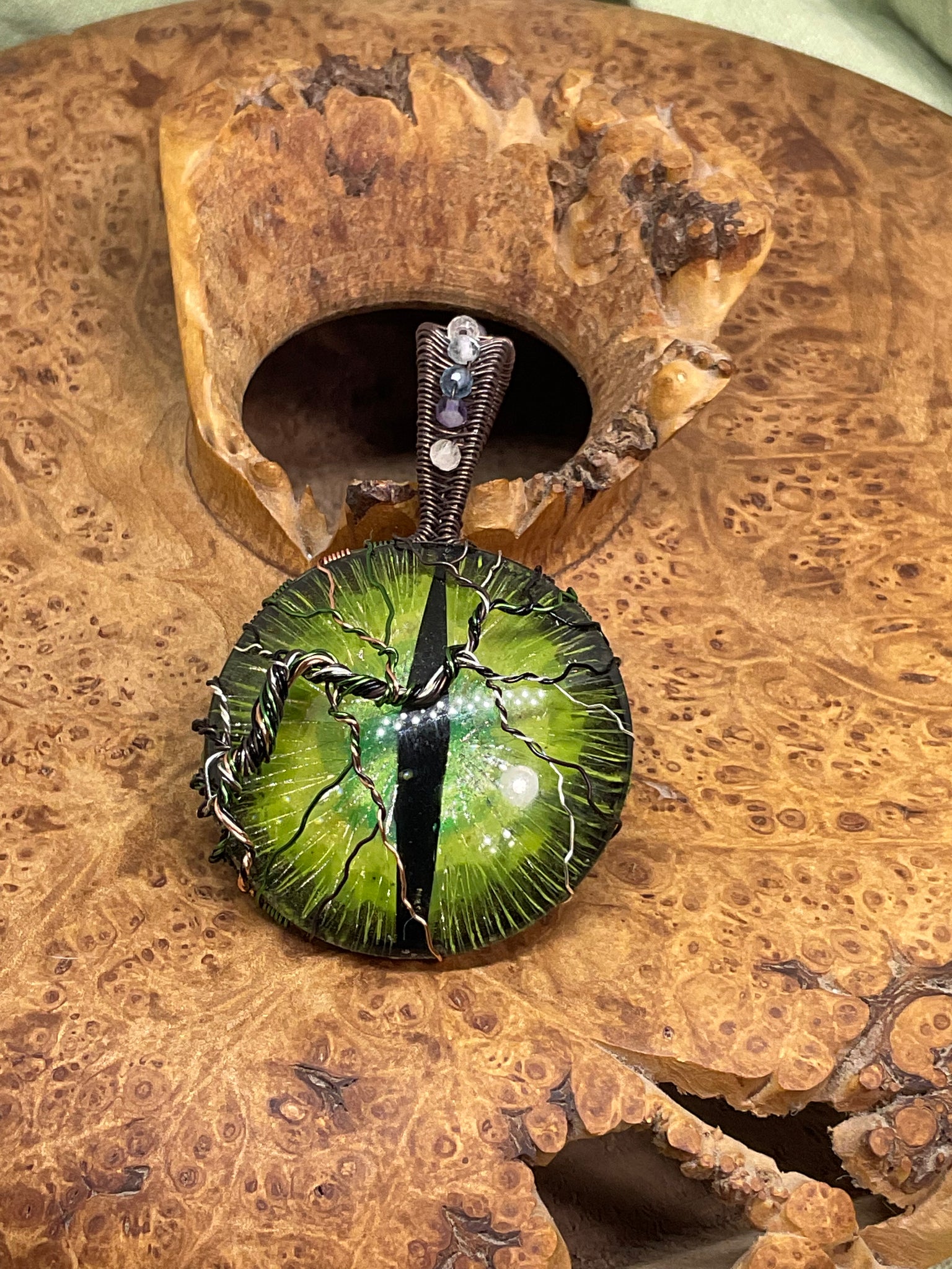 Large Dragon Eye Pendant