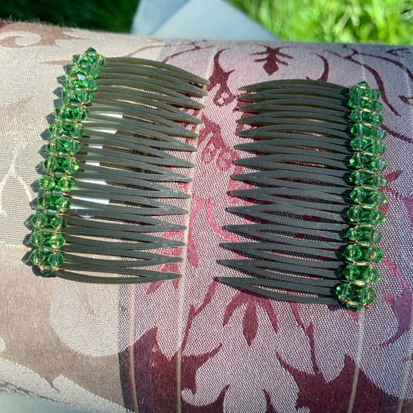 Beaded Hair Combs
