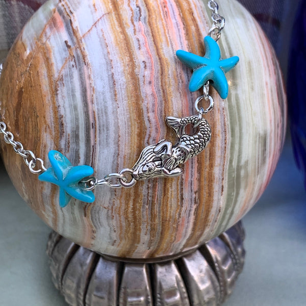 Mermaid with Starfish Bracelet