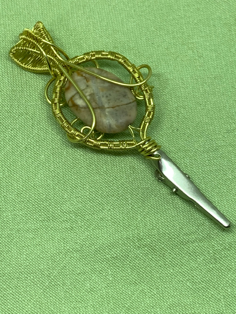 Woven Wire Roach Clip Pendant / Alligator Clip Pendant / Bracelet Budd –  Faith Dreams Jewelry